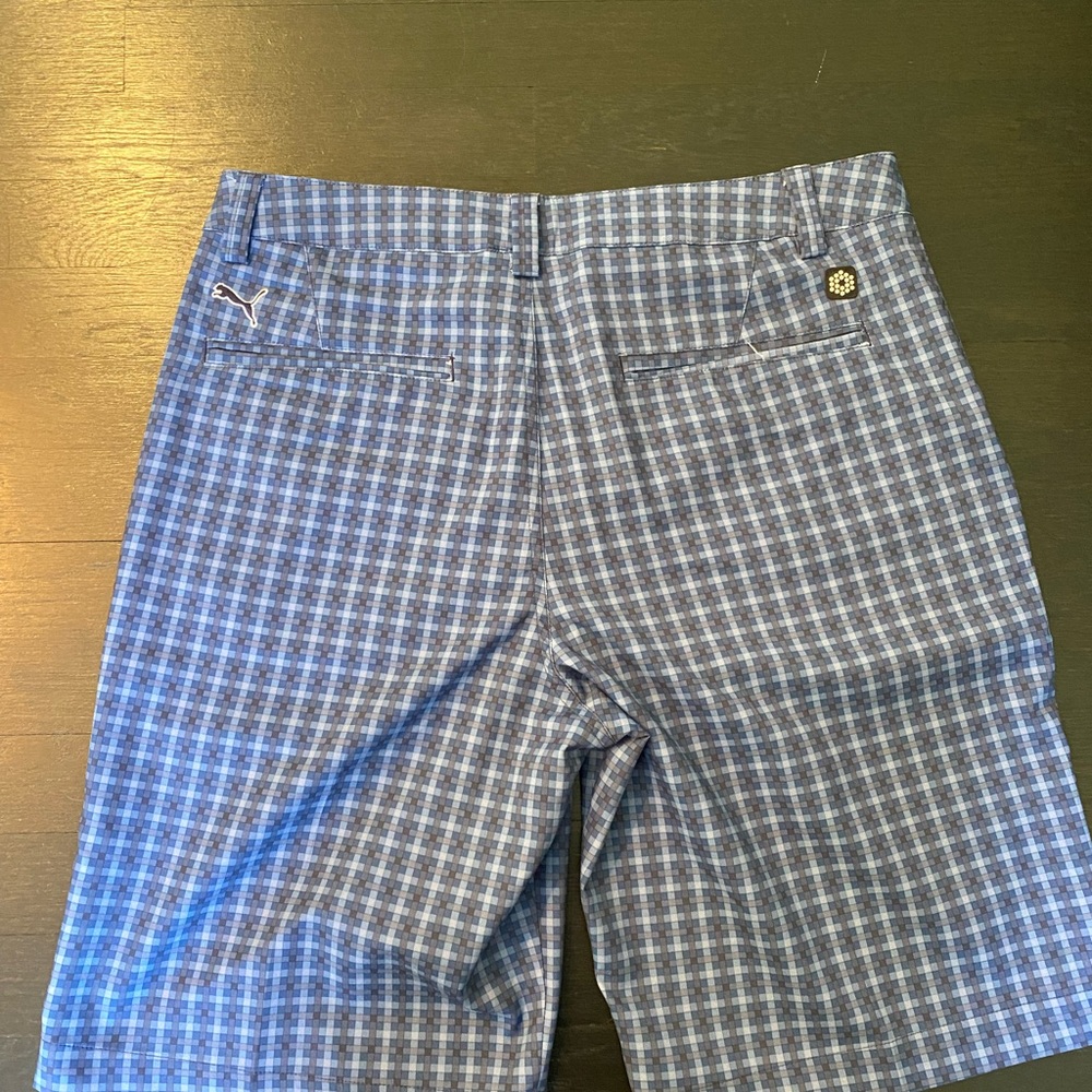 Puma Plaid Men’s Golf Shorts